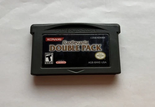 Castlevania Double Pack Nintendo Game Boy Advance, 2006, Cartridge Only Tested
