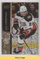 2021 Upper Deck Extended Series Speckled Rainbow Foil Isac Lundestrom READ 1g3