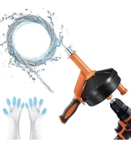 Tack Life HGD02A Black Gray Working Gloves Cordless Power Tools Drain Augers