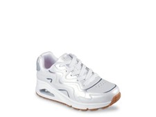 Girl's Athleisure Skechers Uno Gen1 Wavy Shimmer Sneaker