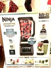 Ninja Professional Plus Blender DUO with Auto-iQ - Black (DB751A) *NEW