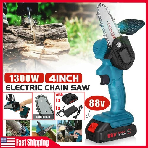 1300W 88V Mini Cordless Electric Chain 