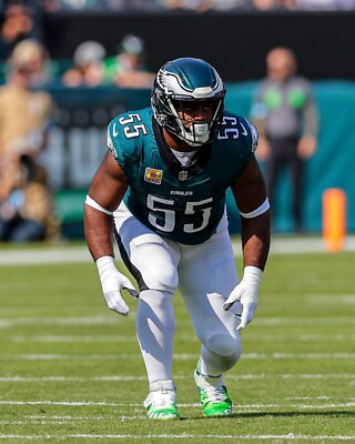 Brandon Graham Mid Game Stance Philadelphia Eagles 8x10 NFL Football Photo