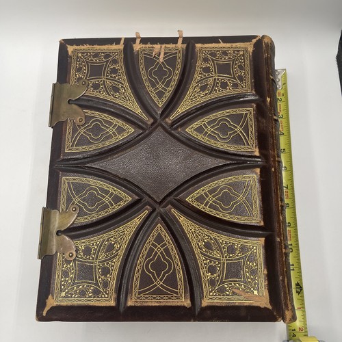 The Holy Bible Old And New Testaments / 1865 Harding Extra Superfine Edition - Picture 14 of 16