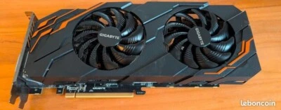GIGABYTE NVIDIA GeFore GTX 1070 8Go GDDR5 Carte Graphique GV-N1070G1 GAMING-8GD - Photo 1/4