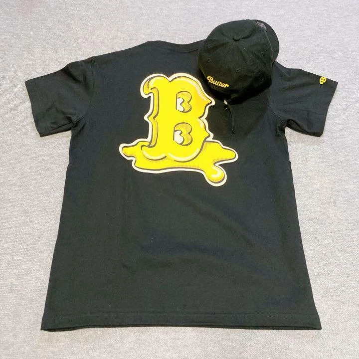 BTS x NEW ERA x MLB collaboration Butter T-shirt cap set black