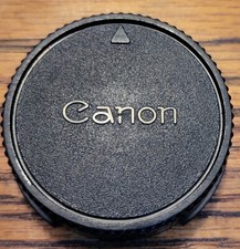 Vintage Original Canon Camera Rear Lens Cap for FD Mount JAPAN