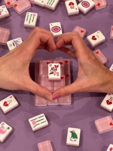 Fayes LOVE Mah Jongg tiles Two Sparrows Mahjong frog prince jokers kewpie dragon - Picture 11 of 13