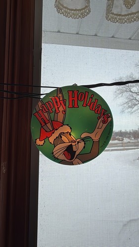 One strand of vintage 1996 Looney Tunes Christmas lights - Picture 5 of 9
