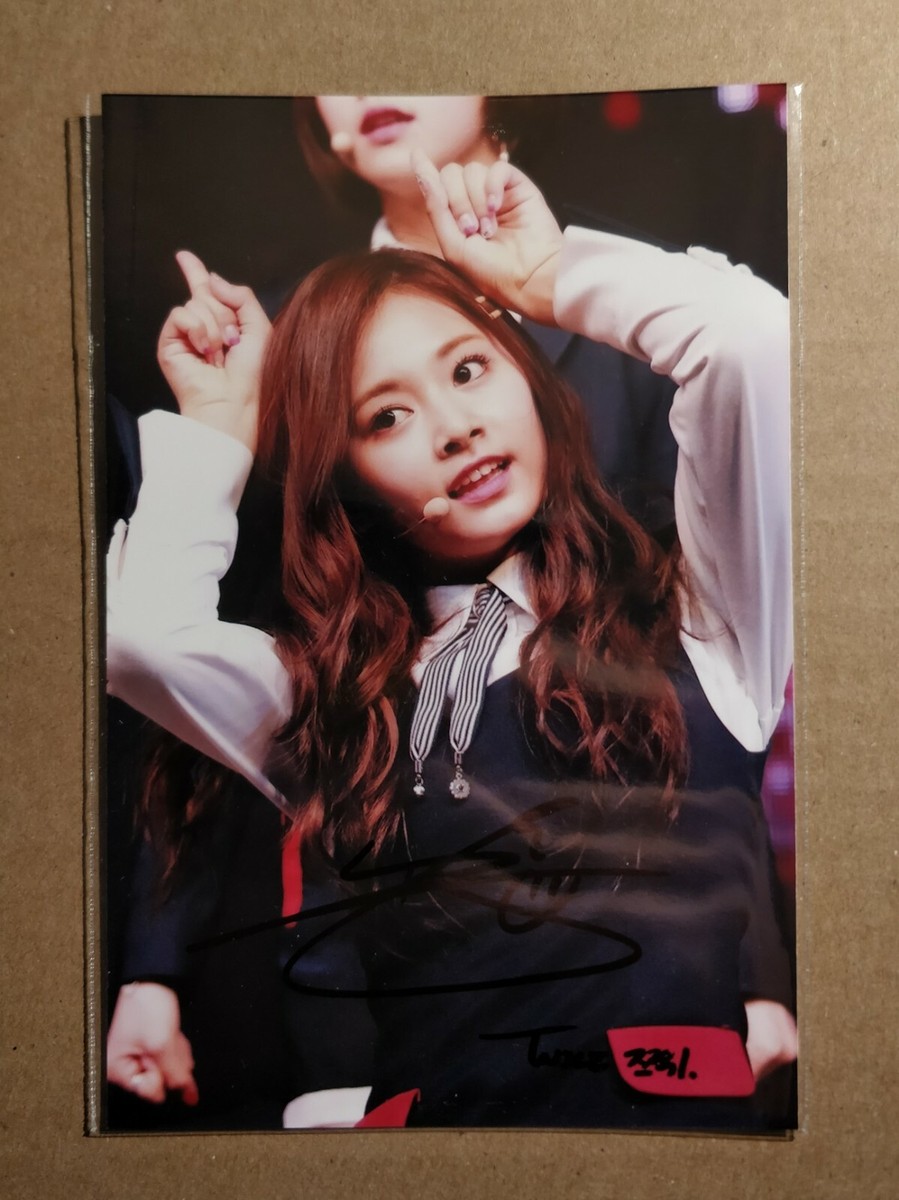 K-POP・アジア twice yes,iam tzuyu autograph TWICE Tzuyu Autographed Signed Photo 5*7 K-POP Collection