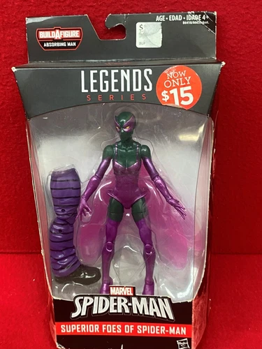 ENEMIGOS SUPERIORES DEL ESCARABAJO SPIDERMAN LEYENDAS DE MARVEL (NLG036895)