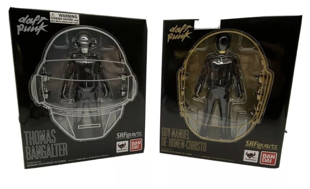 DAFT PUNK Thomas Bangalter Guy-Manuel Figure S.H.Figuarts Bandai Set of 2  MINT