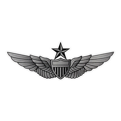 Fly Army Bumer Sticker Army Senior Aviator Bumper Sticker Military Vinyl Soldier Decal 5