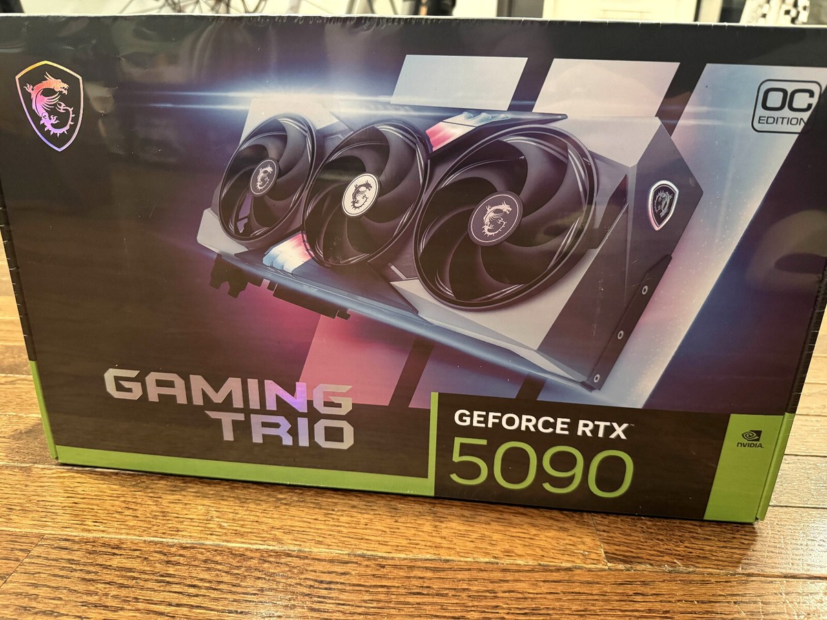 MSI GeForce RTX 5090 32G GAMING TRIO OC GDDR7 - IN HAND