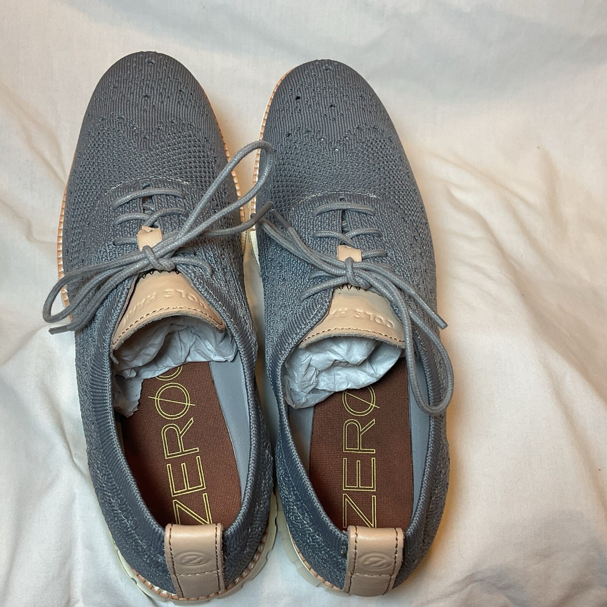 Cole Haan Zero Grand Men\'s Knit lite Wingtip Oxford Casual Shoes Size 9 M C24944 Men main image 3