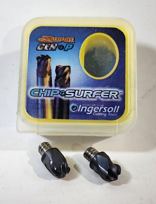 Ingersoll 5868336 Chip Surfer End Mill Heads 10mm'' / .3937'' x .275'' LOC TiAlN