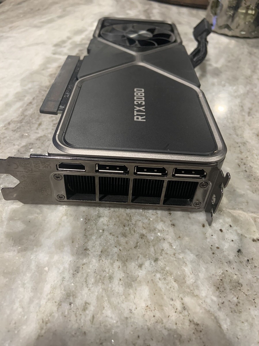 NVIDIA GeForce RTX 3080 Founders Edition 10GB GDDR6X Graphics Card