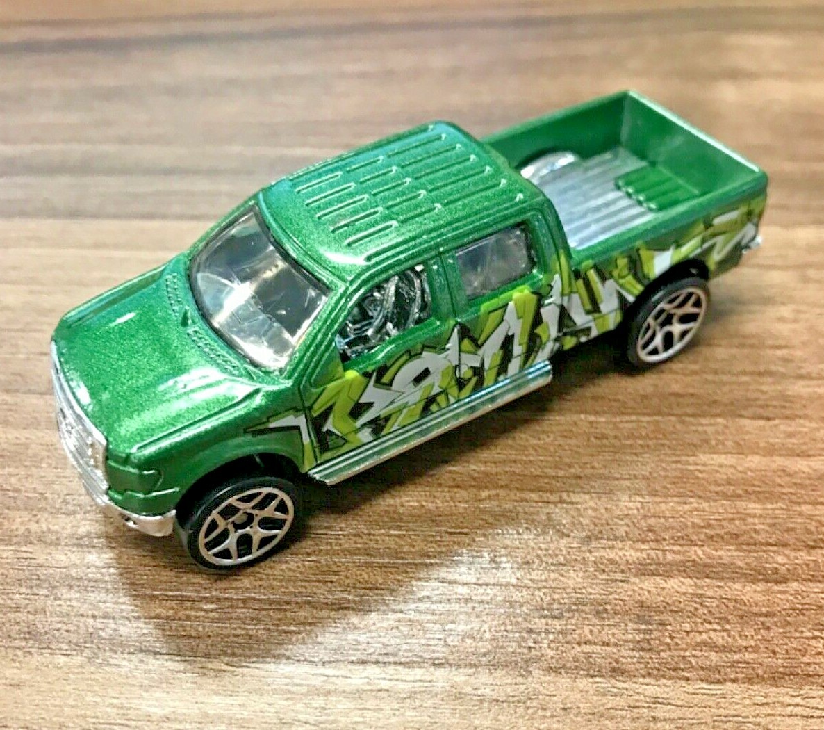 Hot Wheels '09 Ford F-150 #038 HW '14 City Loose Green VHTF