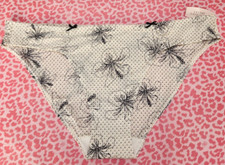 NWT Victoria's Secret Bikini Panties Silky Smooth Rhinestone Vintage 2012 Size L