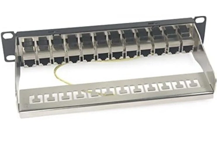 Iwillink 12 Port Blank Keystone Patch Panel - Image 3 of 4