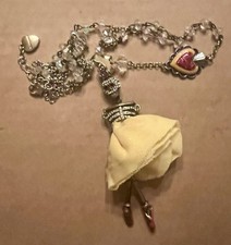 BETSEY JOHNSON VIVA LA BETSEY RARE SKELETON BALLERINA NECKLACE