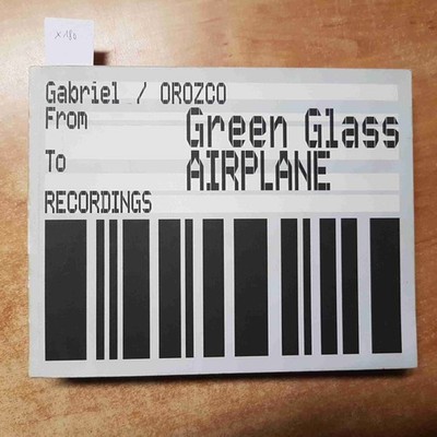 GRÜNES GLASFLUGZEUG Gabriel Orozco von bis zu Aufnahmen ARTIMO 2001 FOTOGRAFIE