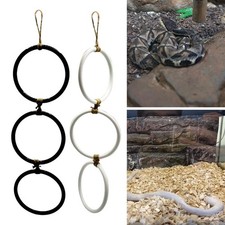 Snake Climbing Enrichment Rings Snake Pet Toy for Corn Snake Ball Python