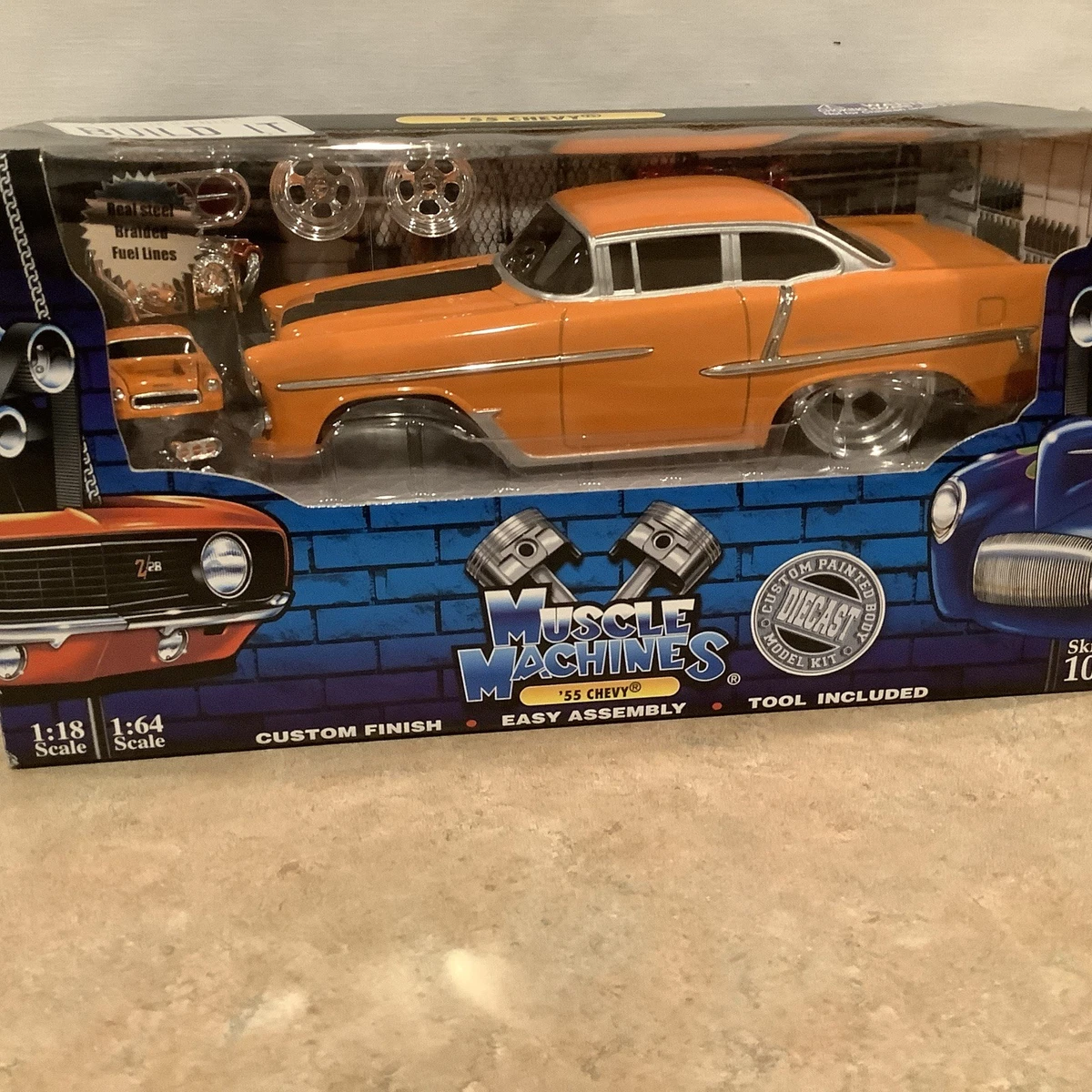 Muscle Machines Chevrolet 1:18 Scale Diecast Cars, Trucks & Vans