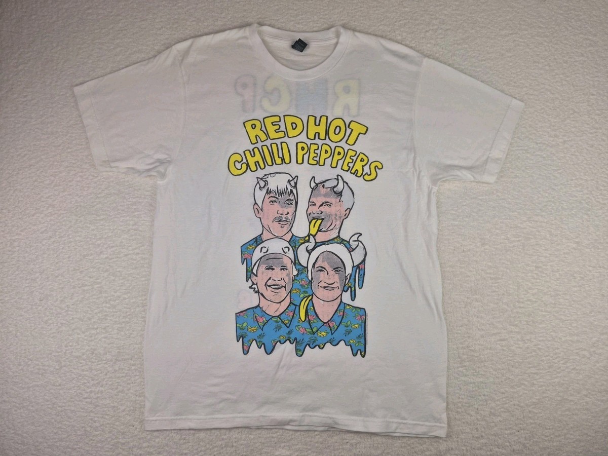 Red Hot Chili Peppers 2017 Tour T Shirt Mens Large | eBay