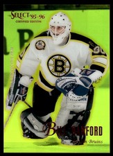 1995-96 Select Certified Mirror Gold Bill Ranford Boston Bruins #55