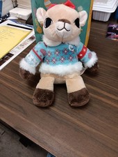 Dan Dee Rudolph the Red Nosed Reindeer Clarice 9" Musical Plush Toy Tested Works