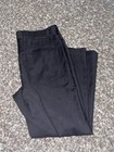Ermenegildo Zegna Men's Black Wool Cotton Chino Dress Pants Size 35 x 28 — photo 2