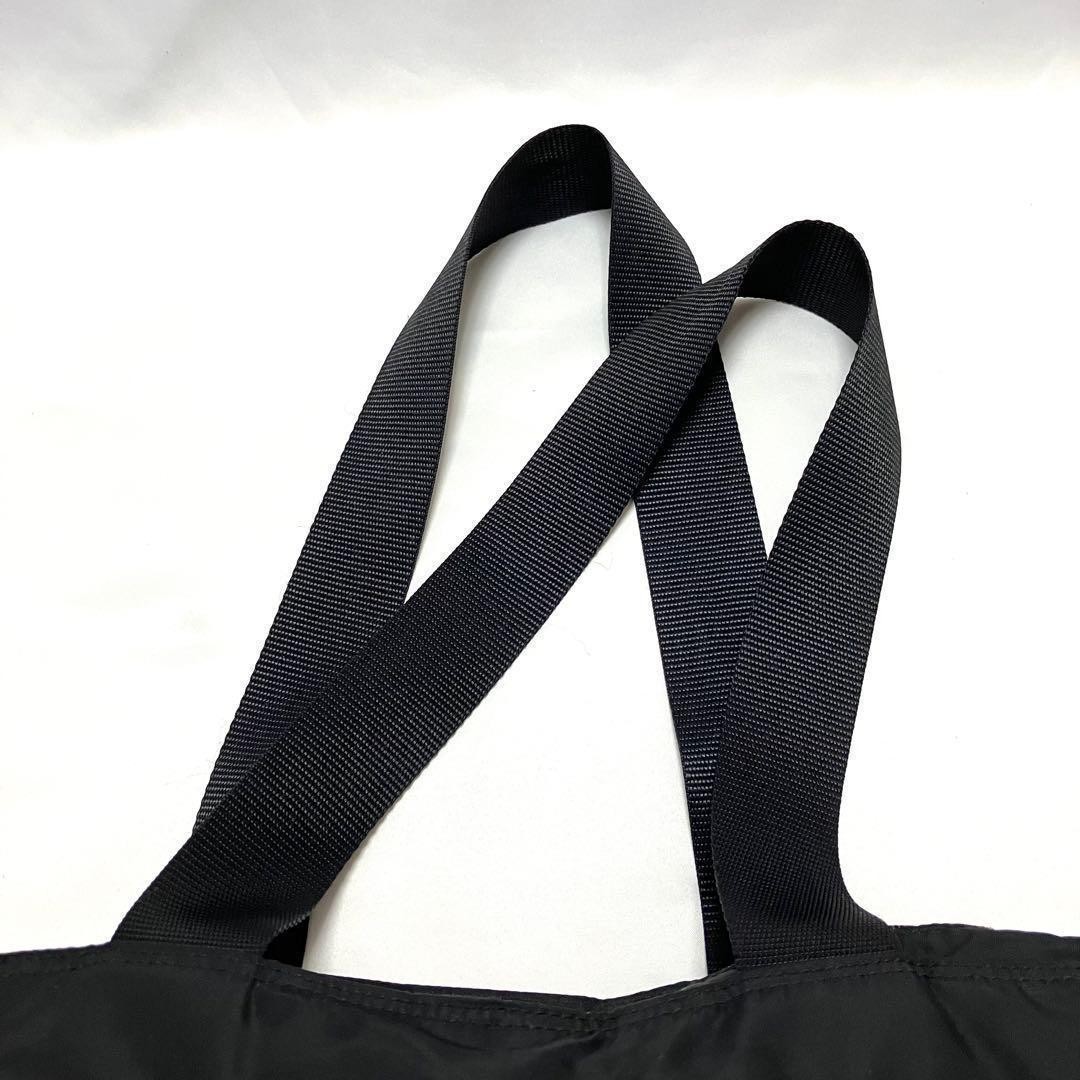 Prada tote bag large capacity triangular logo nyl… - image 12