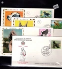 /// CANADA - 4 FDC - ANIMALS - DOGS - PETS