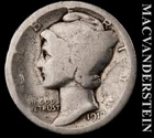 1917-P Mercury Dime — photo from another recent sale