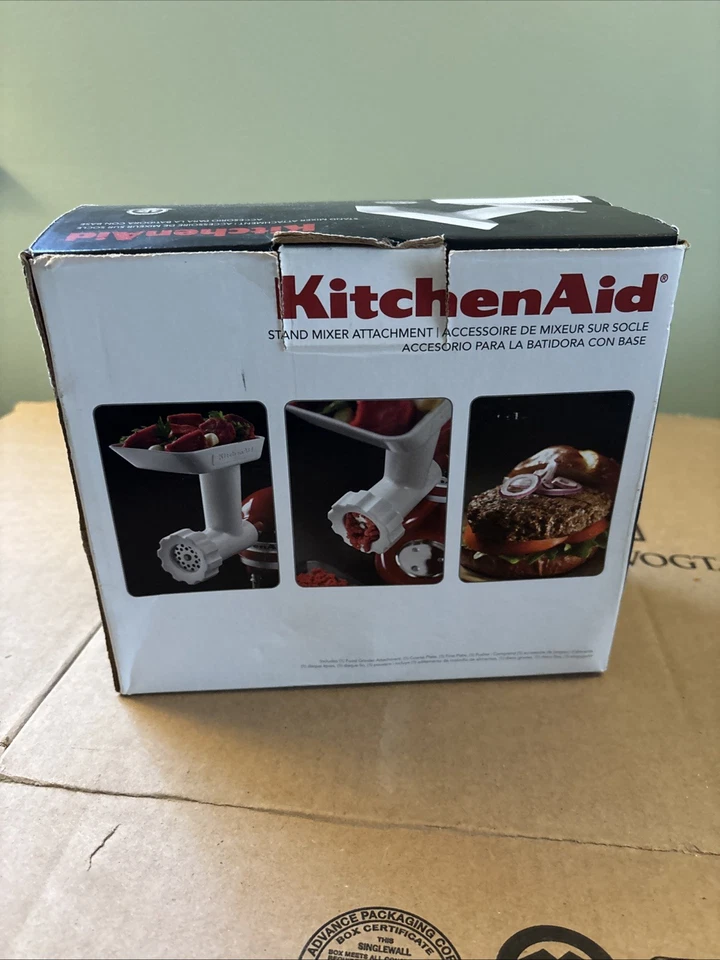 KitchenAid Food Grinder Attachment FGA Used IN ORIGINAL BOX - Image 3 of 4