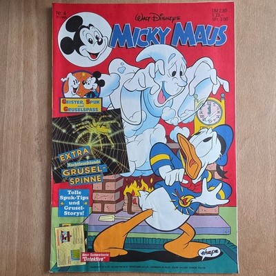 Micky Maus 1993 Heft Nr. 4 ohne Beilage
