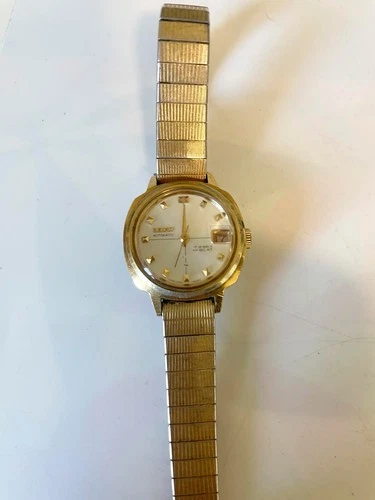 Vintage Seiko Ladies Watch 17Jewels Gold Case RGP