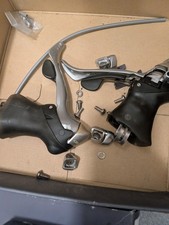 Vintage Shimano 105 ST-5500 Flight Deck Shifters Japan Road Bike 2x9 Tested 9 Sp