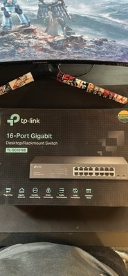 TP-LINK TL-SG1016D 16-Port Gigabit Unmanaged Desktop/Rackmount Switch
