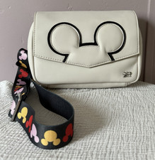 Freshly picked:Disney Mickey Mouse Crossbody Bag w/ Multicolor Mickey Icon Strap