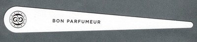 Werbekarte - Advertising Card - Bon Parfumeur beidseitig