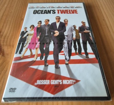 DVD  - OCEAN´S TWELVE - GEORGE CLOONEY - BRAD PITT - NEU & OVP