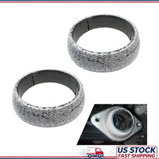 2pcs Exhaust Manifold Gasket 54mm 2.16in Sealed Donut Gasket Stop Leaks Betwee 2pcs Exhaust Manifold Gasket 54mm 2.16in Sealed Donut Gasket Stop Leaks Betwee