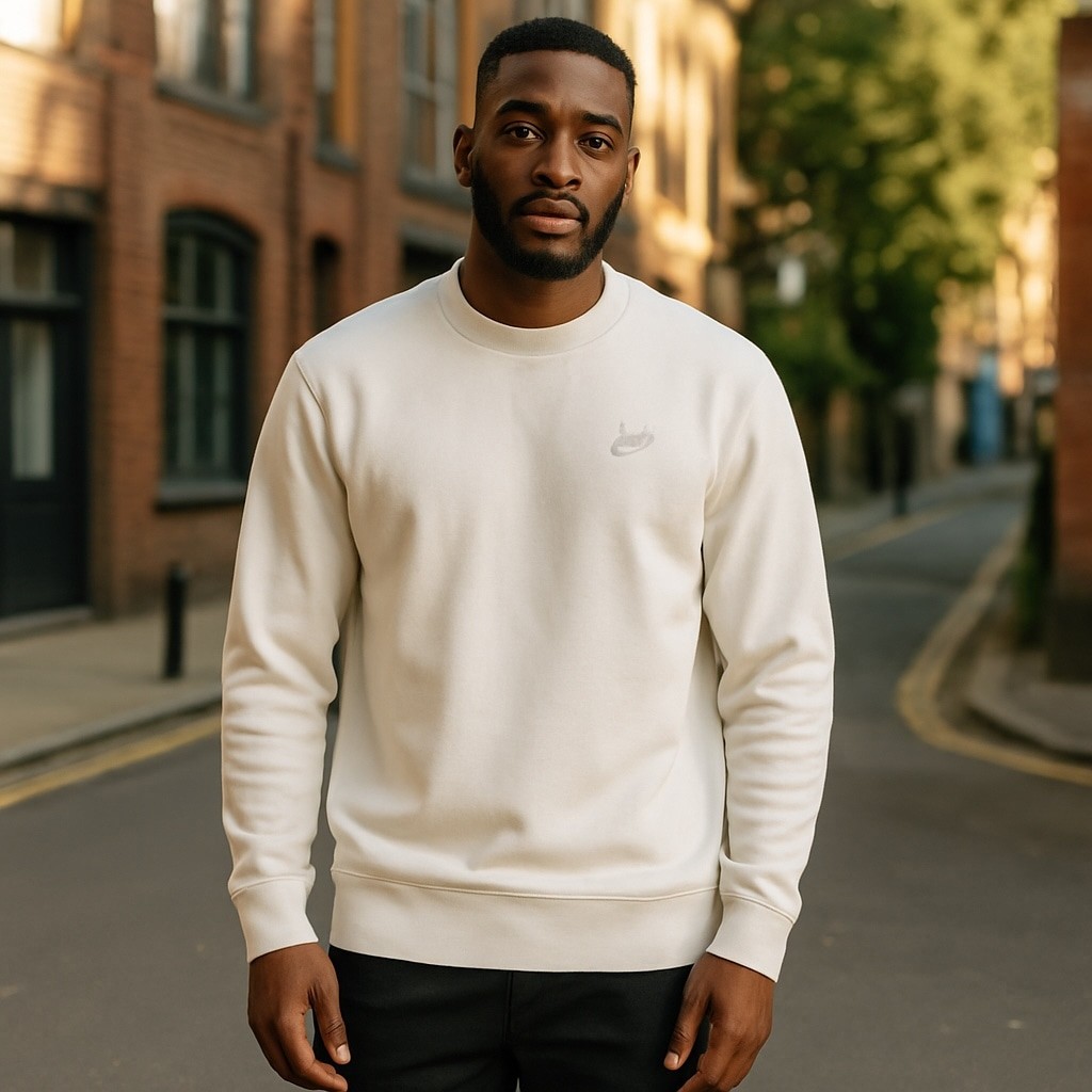 OFF WHITE X NIKE Felpa uomo Nike taglia xl bianco sporco