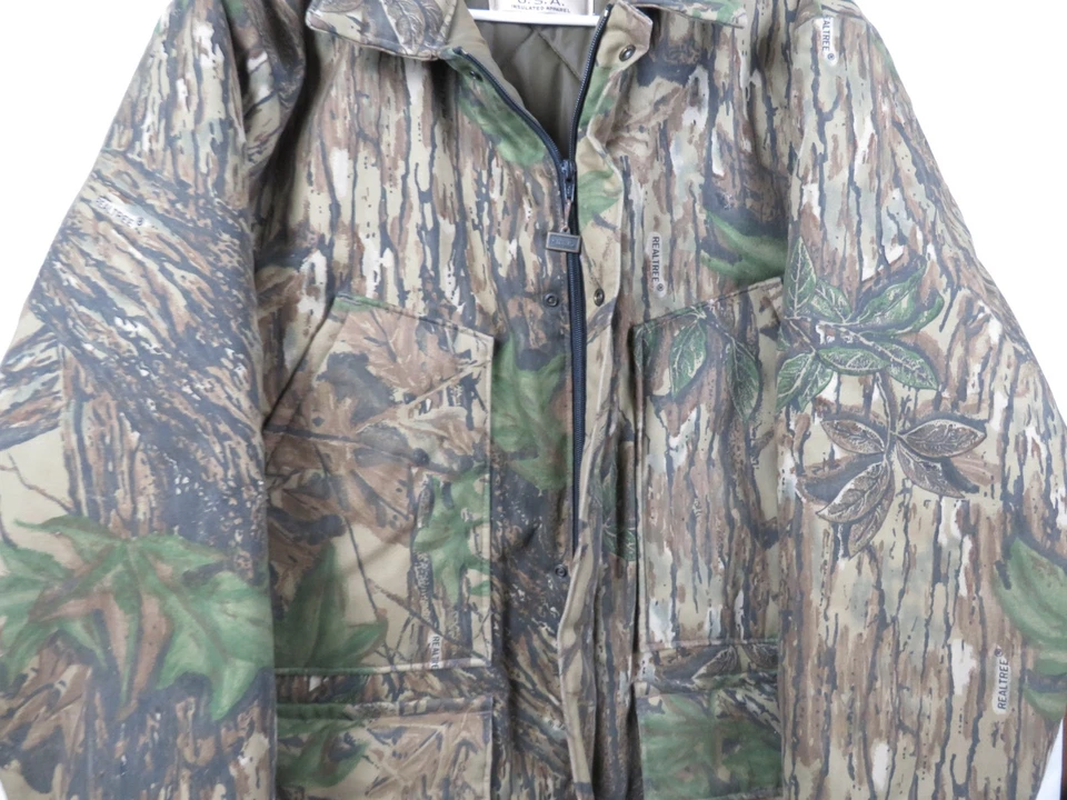 Walls Blizzard-Pruf Coat Hunting Work XL Made in USA Vintage Realtree Camo - Image 3 of 4