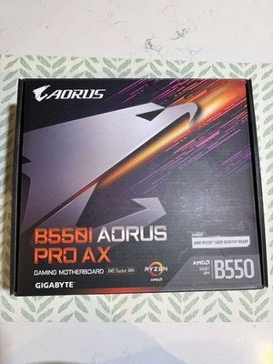 GIGABYTE B550I AORUS PRO AX AM4 Mini-ITX Motherboard (B550IAORUSPROAX)