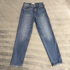 VTG 90s Guess By Georges Marciano HighRise Blue Jeans Women 25 24x28 Actual 