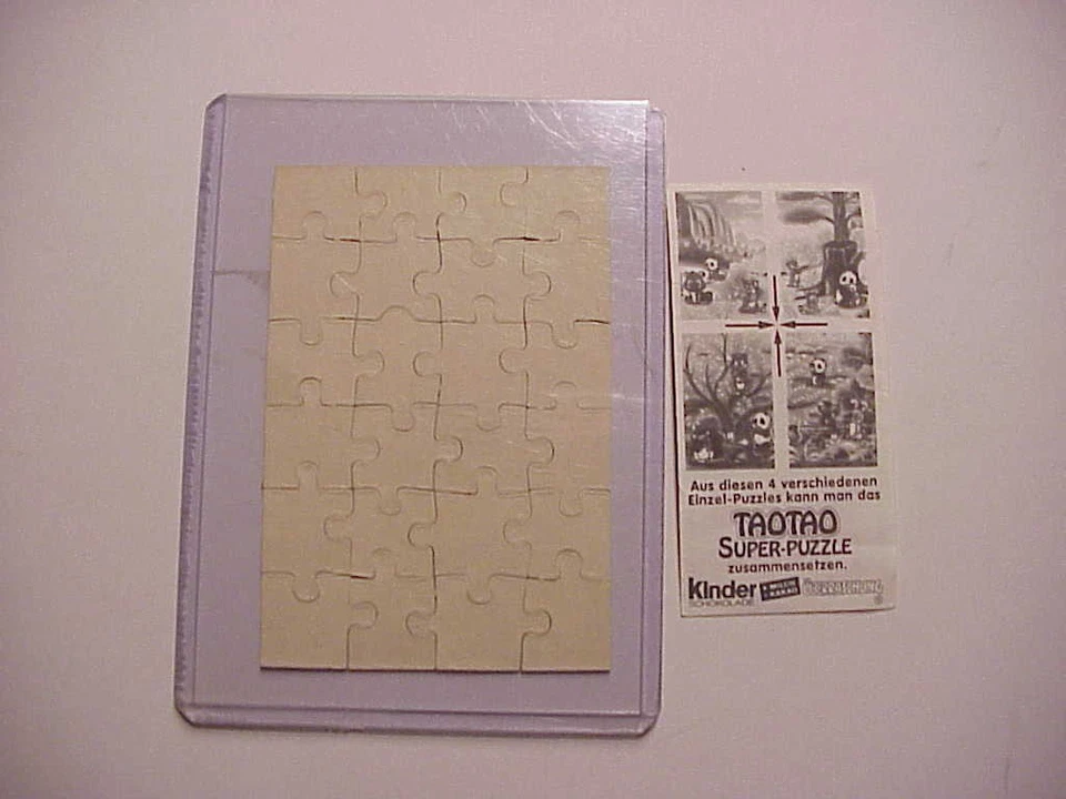 TAO TAO 1984- Puzzle rechts oben mit BPZ - Bild 2 von 2