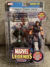 Toy Biz Marvel Legends Series VII Avengers Hawkeye Action Figure w/ Comic Sealed